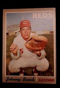 1970 Topps Johnny Bench Cincinnati Reds #660 Baseball Card