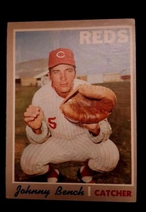 1970 Topps Johnny Bench Cincinnati Reds #660 Baseball Card - Picture 1 of 3