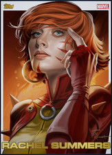 Rachel Summers Heroines Portraits Gold Epic cc#212 Topps Marvel Collect Digital