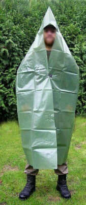 ORIGINAL MILITARY PONCHO GERMAN ARMY NVA SBU67 - NEW - LAAVU SHELTER ZELTBAHN - Image 1 of 4