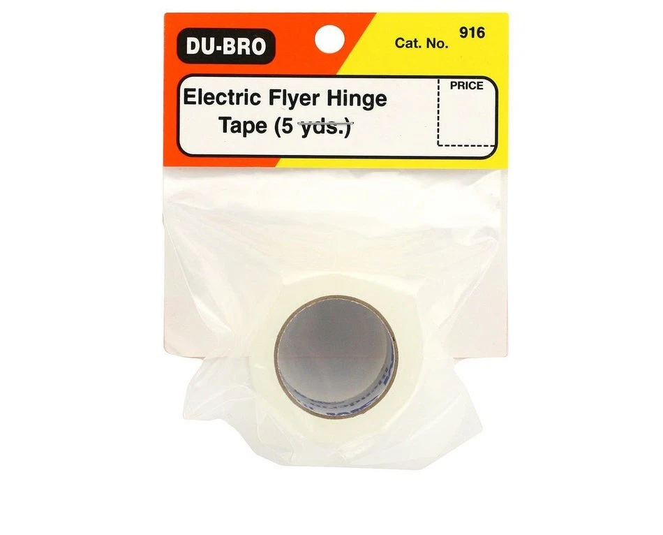 Dubro Electric Airplane Flyer Hinge Tape Item No. Dubro Products - DUB916 916 - Image 1 of 4
