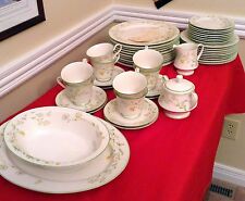 NORITAKE REVERIE 48 piece set - 1974 Pattern 7191 Ivory China set