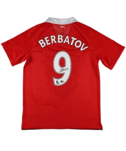 [SIGNED SHIRT] Dimitar Berbatov - Manchester United - Certificat Beckett - Foto 1 di 4