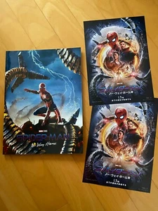 SPIDERMAN Spider-Man NO WAY HOME Japón libro de prensa/volante TOM HOLLAND MARVEL COMO NUEVO - Imagen 1 de 12