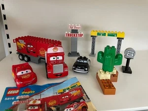 Lego Duplo Mack en gran viaje 5816 Cars Lightning McQueen Sheriff Highway embalaje original - Imagen 1 de 9