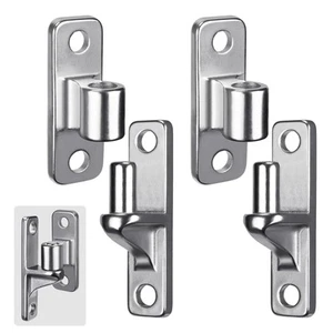 2 Pack Wall Mount Gate Hinges,304 Stainless Steel Wall Mount Gate Hinge for F... - Picture 1 of 7