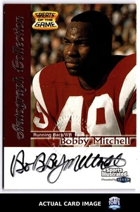 1999 Fleer Sports Illustrated Greats #NNO BOBBY MITCHELL Redskins AUTO HOF EX-NM - Picture 1 of 4