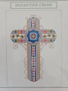 Vickery Collection BYZANTINE CROSS Counted Cross Stitch Pattern #2063 - Picture 1 of 4
