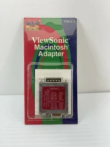 Viewsonic Macintosh Adapter VMA-1 DB15 Video to VGA - Picture 1 of 8