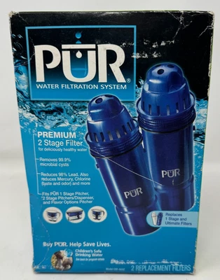PUR Max ION CRF-950Z Pitcher Dispensers Replacement Water Filters 2-Pack - Image 1 of 4