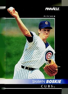 1992 Pinnacle #527 Shawn Boskie Chicago Cubs - Image 1 of 2
