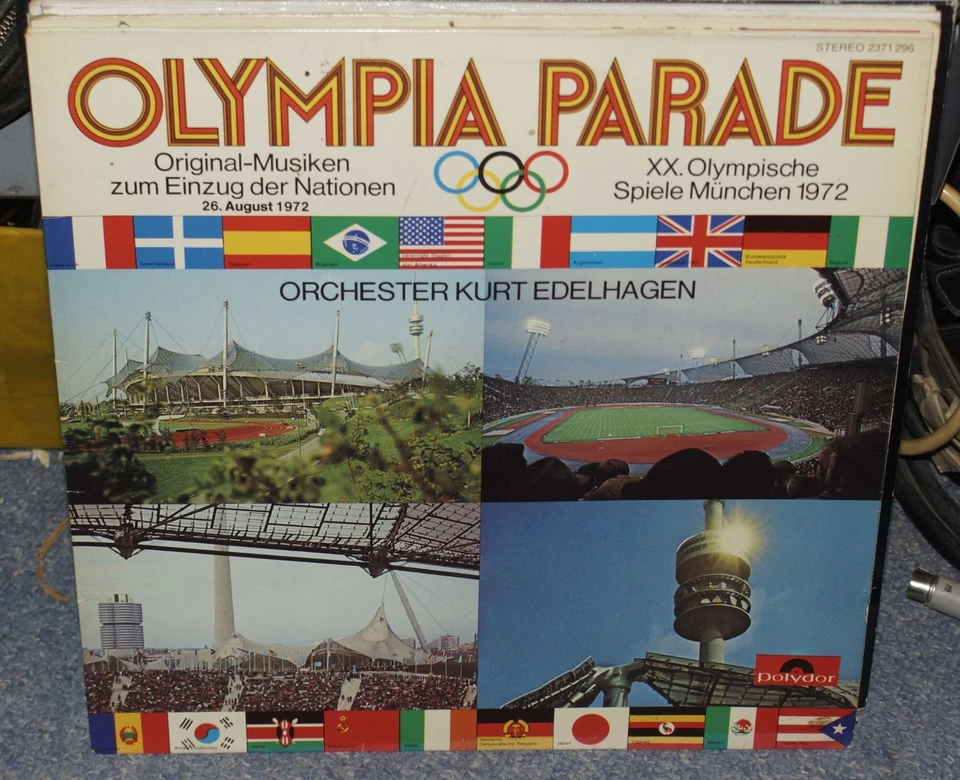 LP Olympia Parade 1972 - Sampler in gutem Zustand - Bild 1 von 2