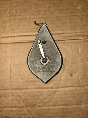 Vintage 1960’s Strait-Line Chalk Line Reel USA Made The Irwin Company Plumb-Bob - Image 1 of 4