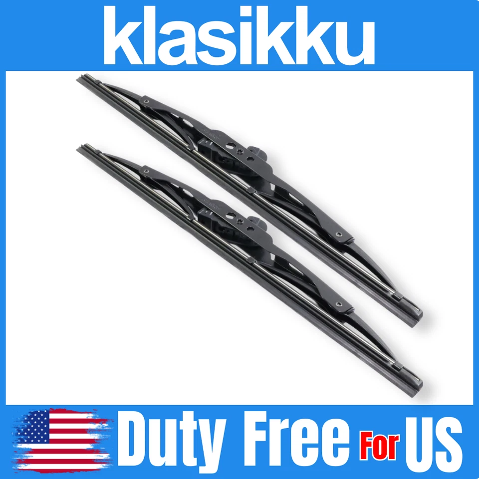 Fits For TOYOTA LAND CRUISER FJ40 FJ45 BJ40 HJ45 WINDSHIELD WIPER BLADES 12" NEW - Image 1 of 4