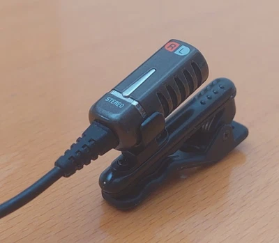 Sony stereo clip microphone 3,5mm lavalier - Bild 1 von 4