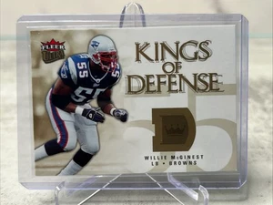 2006 Fleer Ultra Willie McGinest Fußball Sport Trading Kings of Defense #KD-WM - Bild 1 von 2