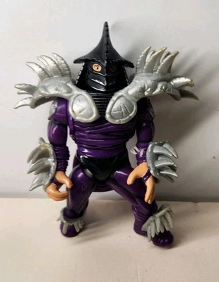 Vtg 1991 TMNT Super Shredder Action Figure Playmates Ninja Turtles 90s Toy Movie - Image 1 of 2