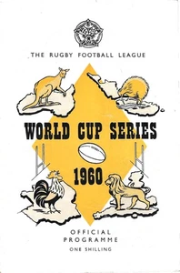 GRAN BRETAÑA V NUEVA ZELANDA ~ COPA MUNDIAL DE RUGBY ~ 24 DE SEPTIEMBRE DE 1960 - Imagen 1 de 2