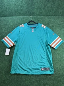 Men’s Nike Jason Sanders Aqua Miami Dolphins Jersey Size XL Defects - Picture 1 of 8