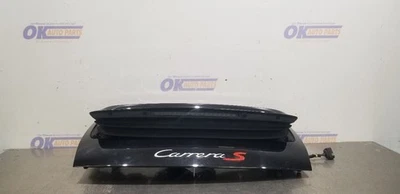 08 PORSCHE 911 997 CARRERA COUPE REAR ENGINE COVER ASSEMBLY WITH FAN BLACK - Image 1 of 4