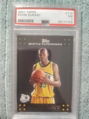 2007-08 Topps - Kevin Durant #112 (RC) Foto 1 de 2