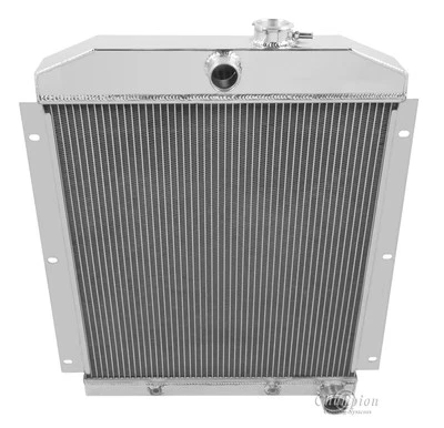 1949-1954 Chevrolet Truck All Aluminum 3 Row Core KR Champion Radiator Foto 1 de 4