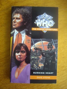 Doctor Who Burning Heart, 1997 Virgin paperback - Picture 1 of 3