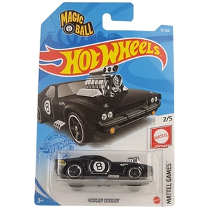 Hot Wheels Rodger Dodger Coche Mattel Juegos Magic Ball 8 NEGRO 73/250 2020 NUEVO Caja - Imagen 1 de 8