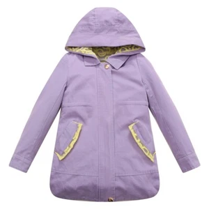 RH Girls' Zip Winter Long Jacket Hooded Puffer Ski Warm Coat with Trims RH1676 - Picture 1 of 5
