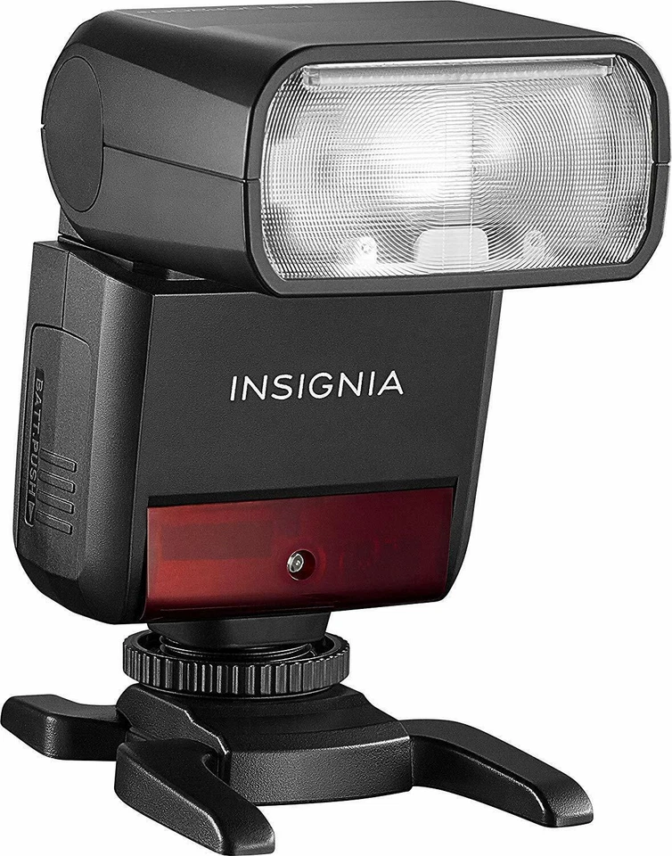 Insignia NS-DCF200S  TTL Hot Shoe Clip On Flash for Sony Cameras - Black