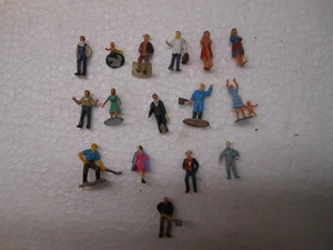 HO Scale People 16 Pieces Included  - Picture 1 of 1