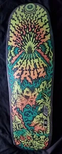  Santa Cruz Erick Winkowski Volcano GLOW IN DARK Skateboard Deck NOT PERALTA DGK - Bild 1 von 8