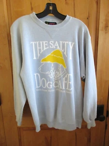 SOFFE VINTAGE THE SALTY DOG CAFE 1989 SWEATSHIRT HILTON HEAD ISLAND SIZE M USA - Picture 1 of 9