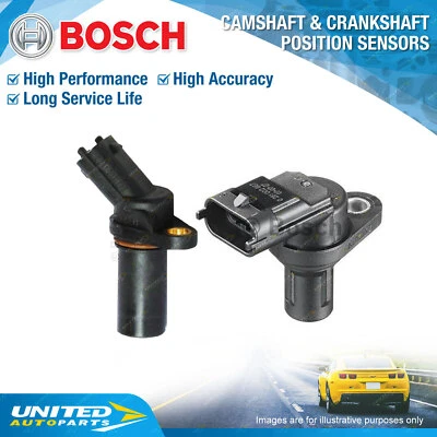 Bosch Cam & Crankshaft Position Sensors for Iveco Daily V 3.0L 125KW 11-14 - image 1 of 2