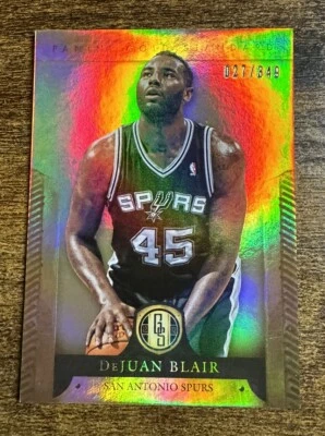 Holo lámina de oro Panini Gold Standard 2012-13 #127 DeJuan Blair/349 Spurs SP Foto 1 de 2