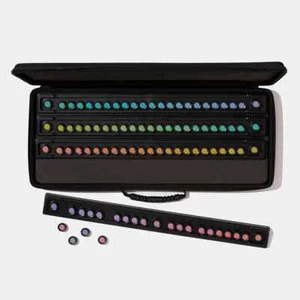 Herramienta de análisis de visión de color de prueba de 100 tonos Pantone Farnsworth Munsell - Imagen 1 de 5