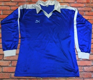 Puma Football Shirt Nolel Vintage Streetwear Made in West Germany (378) Size 7/8 - Picture 1 of 3