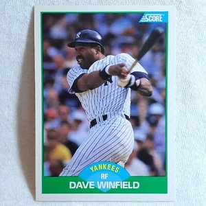 1989 Score - #50 Dave Winfield New York Yankees Baseball Card - Picture 1 of 3