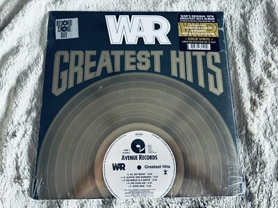 War - Greatest Hits RSD Record Store Day 2 LP Gold Color Vinyl (New/Sealed) - Image 1 of 2