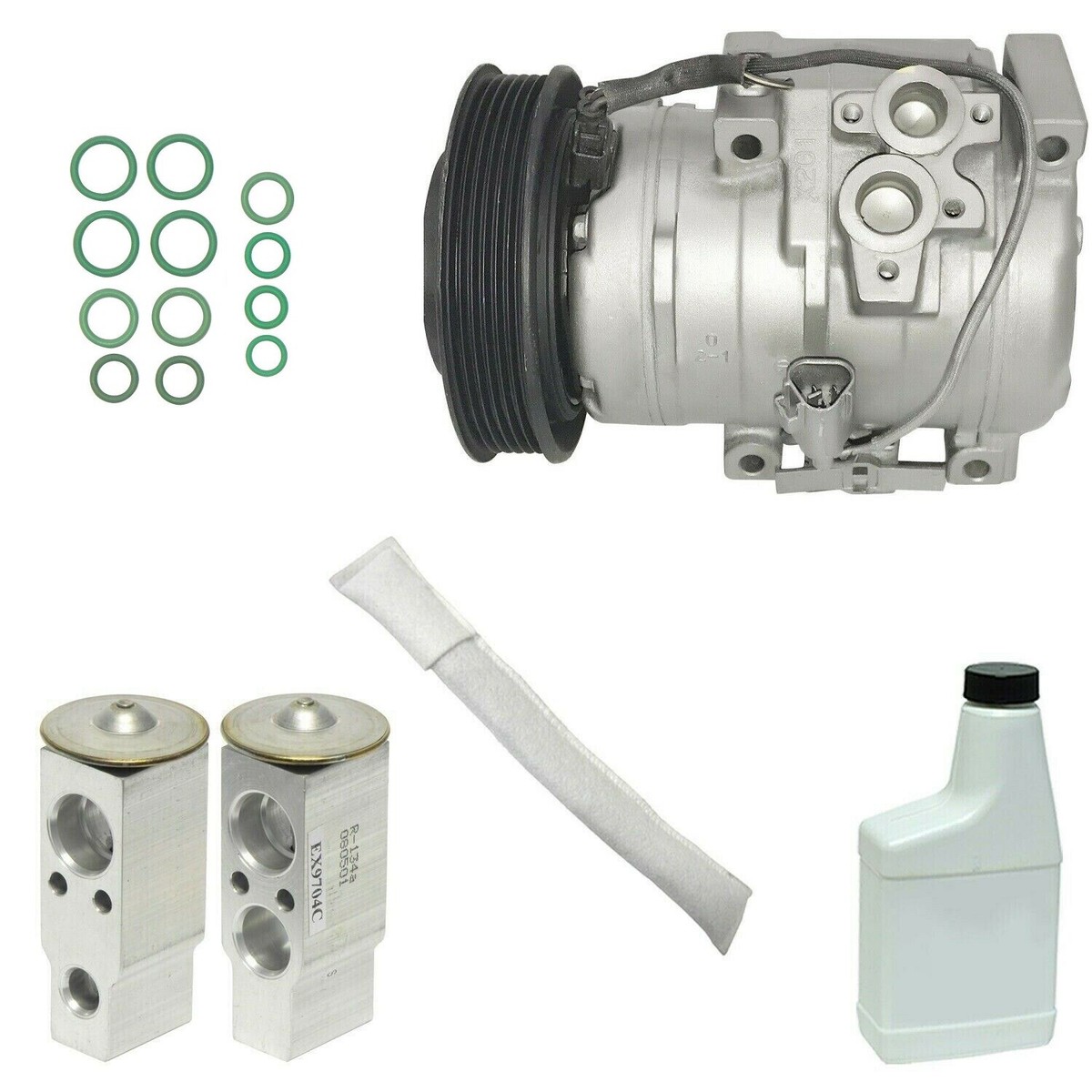 Prius AC Compressor A/C Compressor For Toyota Camry, Highlander, Lexus ...