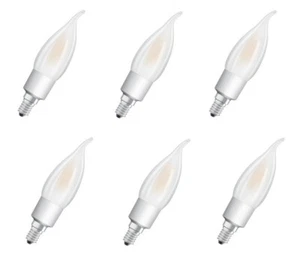 6x Osram Superstar LED Kerze E14 4,5W=40W warmweiß dimmbar EEK:F (Spektrum A-G) - Bild 1 von 4