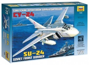 ZVEZDA Soviet front bomber Su-24 SCALE 1:72 NR.6514 - Picture 1 of 1