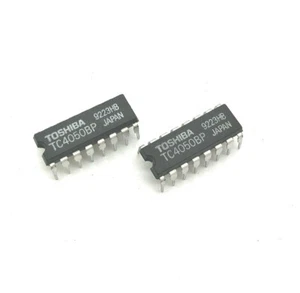 100 x Toshiba TC4050BP Hex Buffer/Converter DIP16 NEU NEW - Picture 1 of 4