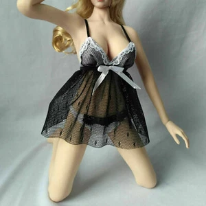 1/6th Scale Women Sexy Lingerie Dress + Underwear For 12" Female Action Figure - Picture 1 of 6