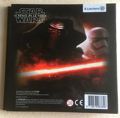 Album collector Star Wars Rogue One avec 54 stickers (complet) Leclerc - Photo 1/4