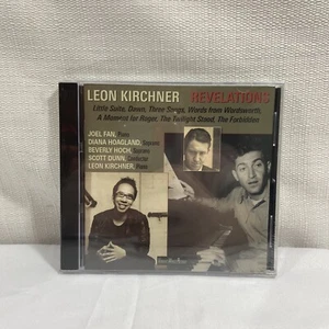 LEON KIRCHNER Leon Kirchner Revelations CD Joel Fan BRAND NEW STILL SEALED - Imagen 1 de 3