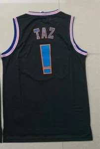 Camiseta deportiva de baloncesto de Space Squad negra M - L ** ¡Taz #! - Imagen 1 de 4