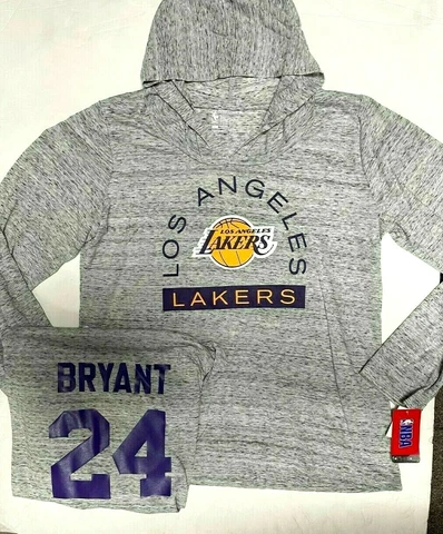 KOBE BRYANT LAKERS WOMANS NBA  LIGHT WEIGHT HOODY JERSEY SWEATSHIRT NEW Cover