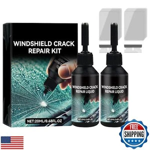 mugrupt Windshield Crack Repair Kit, 2025 New Glass Cracks Gone Repair Kit, C - Picture 1 of 5