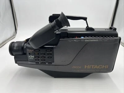 UNTESTED Hitachi VM-2600A Black Full Automatic Video Recorder Camcorder - Image 1 of 4
